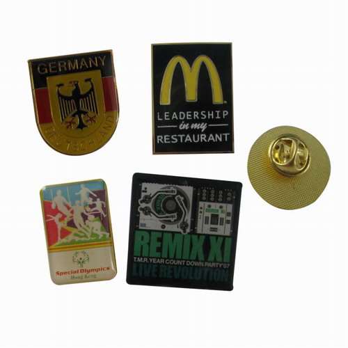 Metal Badge with epoxy