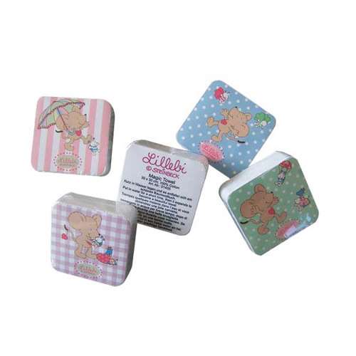Square Compressed Towel