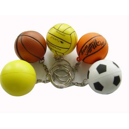 Stress Ball Keychain