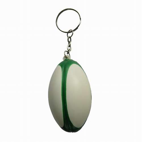 Stress Rugby Keychain