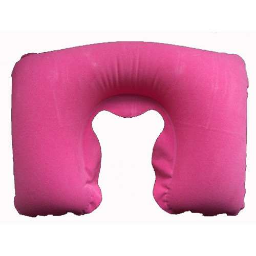 Inflatable Pillow with velvet cover