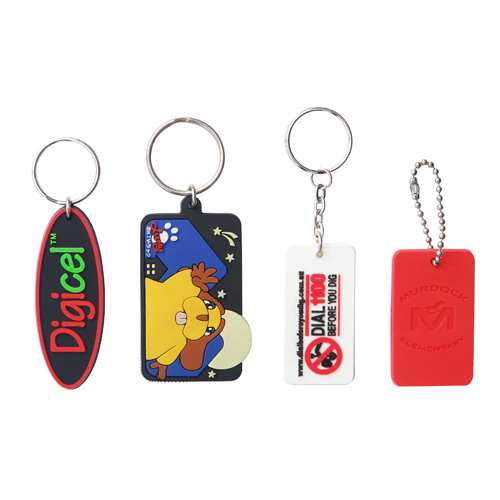2D PVC Key Chains