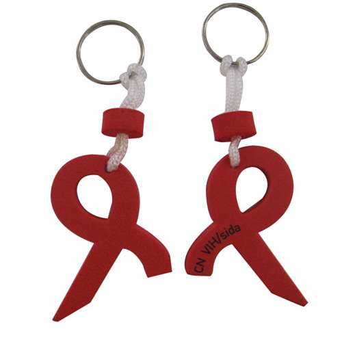 Ribbon EVA Key Chain