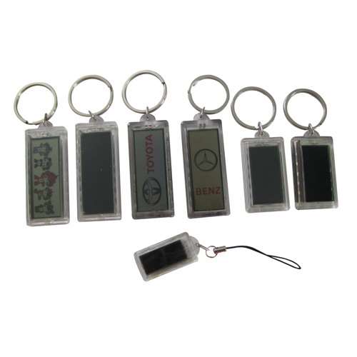 Acrylic Solar Keychains