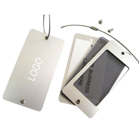 Aluminum Luggage Tag