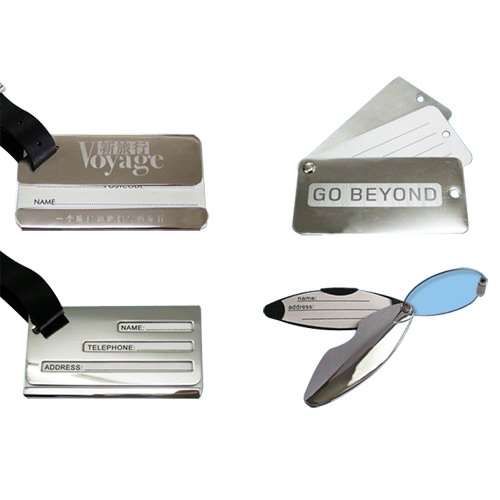 Aluminum Luggage Tags