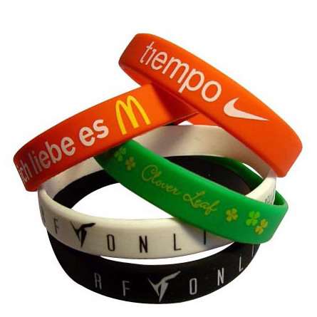 Printed Silicone Wristband