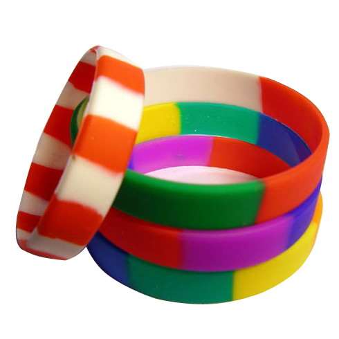 Segmented Silicone Wristband