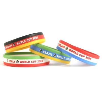 Layered Silicone Wristband
