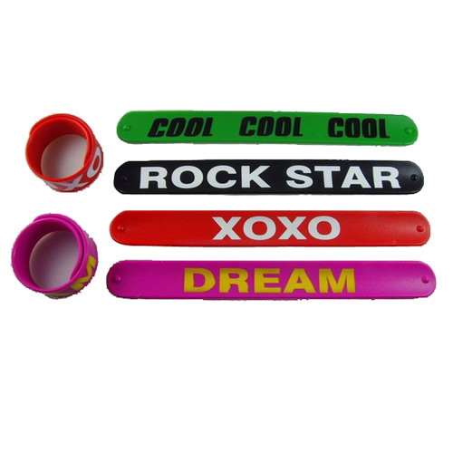 Silicone Slap Wristband