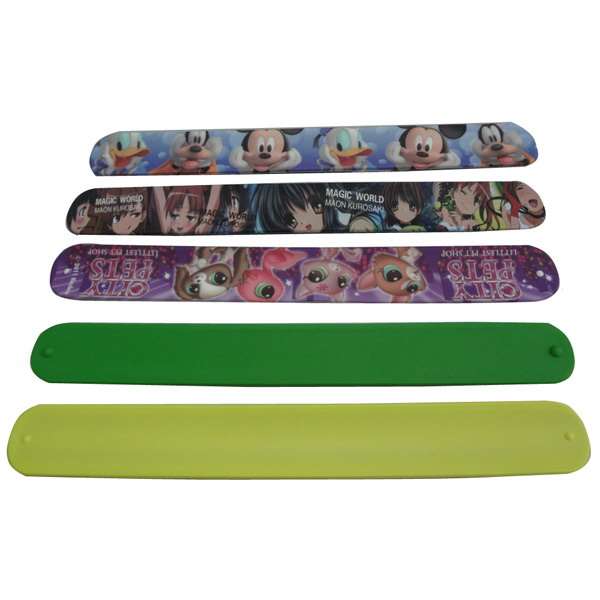 Silicone Slap Wristband