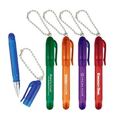 Mini Pen with bead chain