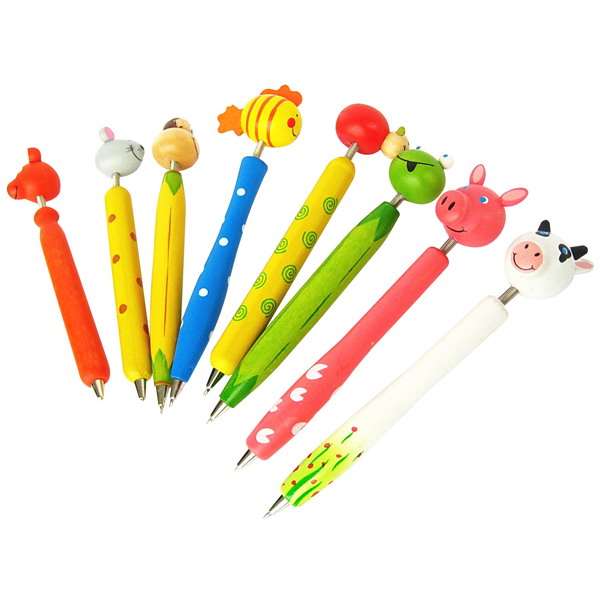 Wooden Cartoon Pen