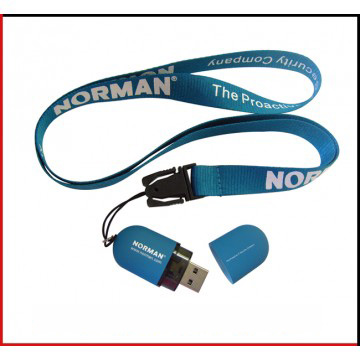 Lanyard with USB