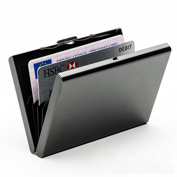 RFID Blocking Metal Card Wallet